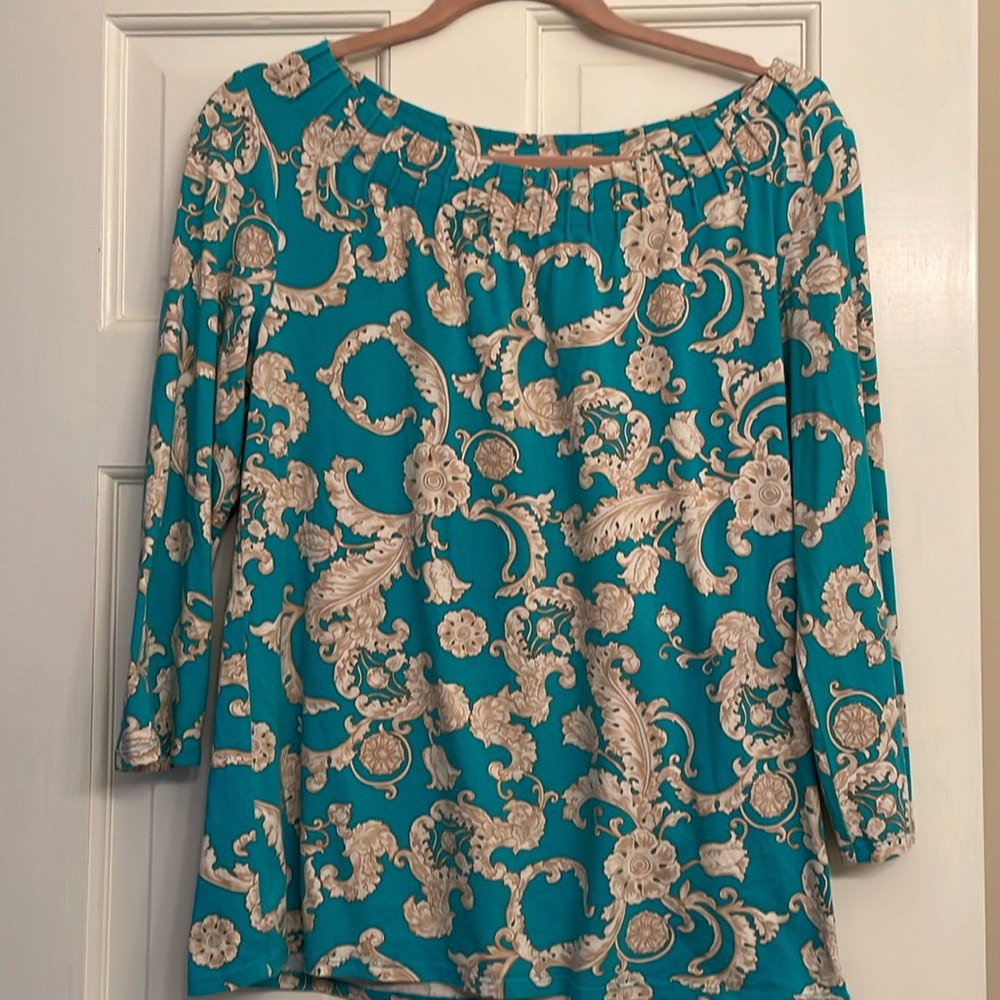Talbots Medium sailor neck shirt. Excellent condition